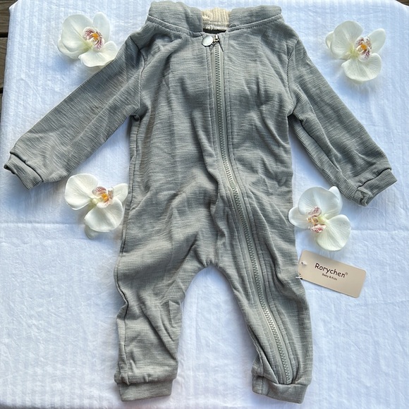 12-24 months baby overall 🐰 hoodie Brand new 🏷️ - Picture 3 of 5